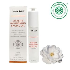 Sonage Vitality Nourishing Facial Oil with Marula & Argan Oil *BNIB